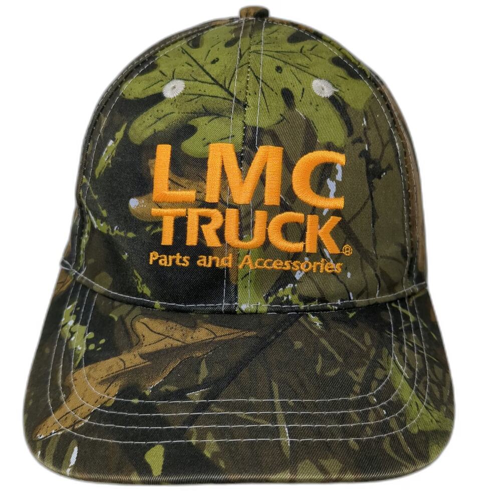 LMC Truck Baseball Cap Green Camo One Size Strapback Parts Accessories Hat